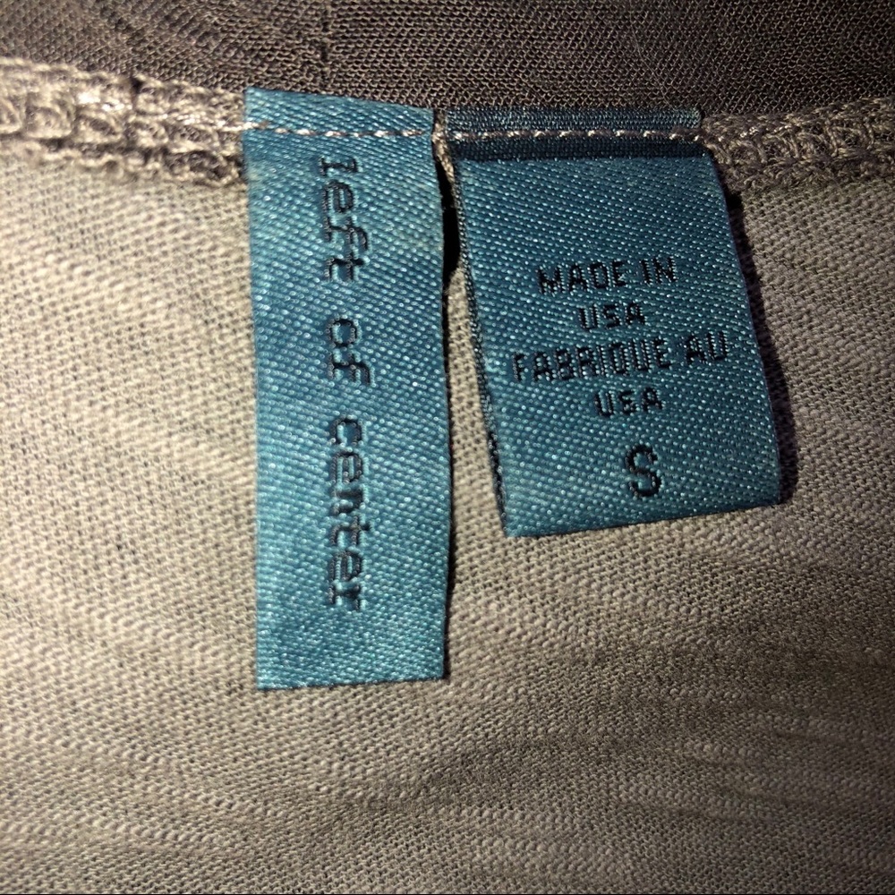 Left of Center Calla Tank Tunic TAN Sz. S - Picture 3 of 7